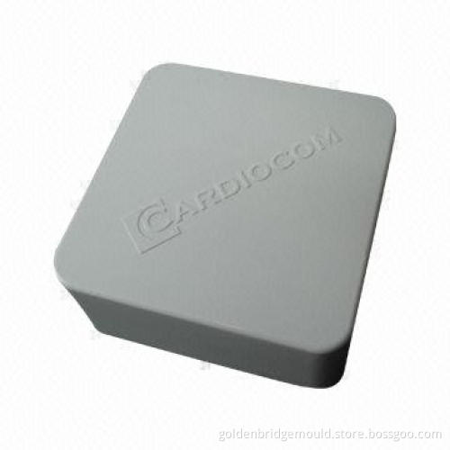 Plastic part for medical equipment, plastic cover with ABS